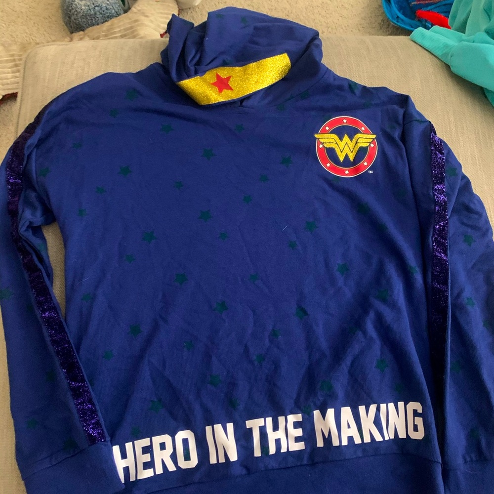 Wonder Woman hoodie - fits like women’s XS or S